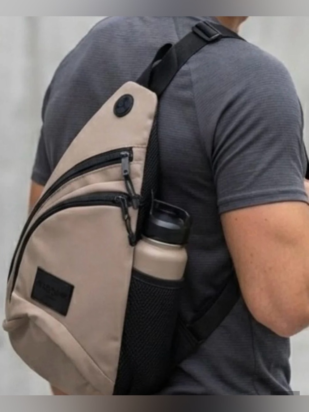 Duchamp London Unisex Nylon Sling Backpack Crossbody Travel Bag